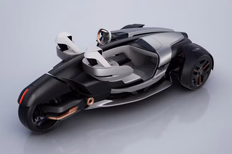 Điểm đặc biệt của chiếc xe đó là Yamaha đã phát triển hệ thống lái ba bánh, nhằm đạt được "một cấp độ thống nhất hoàn toàn mới" giữa xe và người lái.