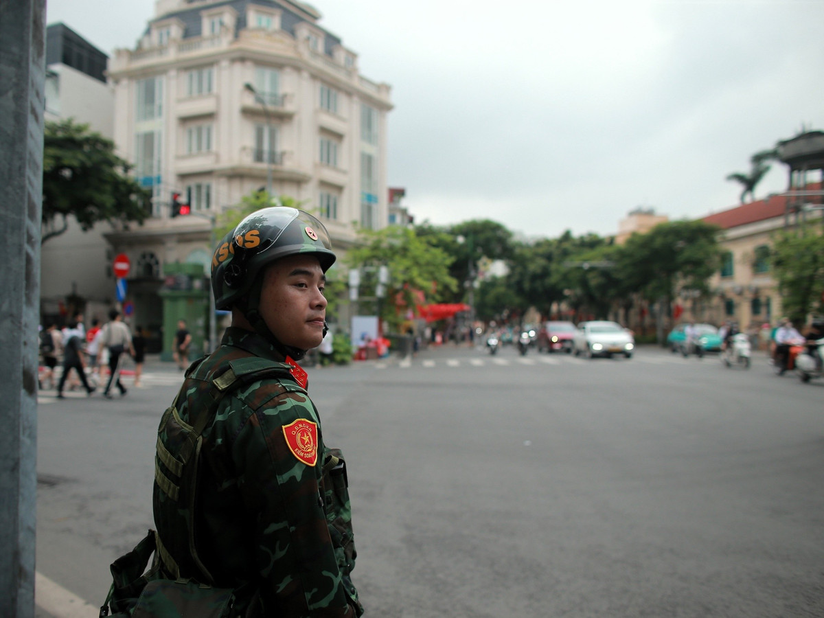Lực lượng Kiểm soát Quân sự sẽ đảm bảo an ninh cho toàn tuyến đường đoàn diễu binh, diễu hành đi qua.