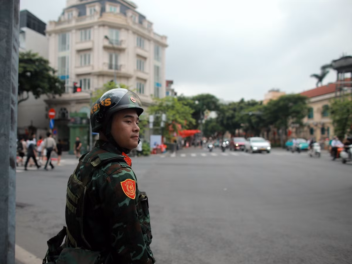 Lực lượng Kiểm soát Quân sự sẽ đảm bảo an ninh cho toàn tuyến đường đoàn diễu binh, diễu hành đi qua.