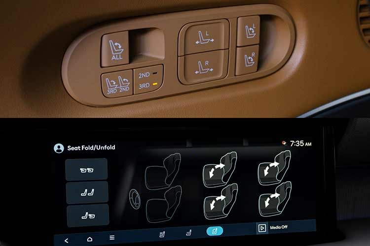 Nằm bên dưới nắp ca-pô của mẫu xe này là 2 loại động cơ mới. Đầu tiên là động cơ xăng 4 xi-lanh, tăng áp, dung tích 2.5L, sản sinh công suất tối đa 218 mã lực và mô-men xoắn cực đại 422 Nm. Động cơ kết hợp với hộp số tự động 8 cấp, tiêu thụ lượng xăng trung bình 10,3 lít/100 km. Thứ hai là hệ truyền động hybrid, bao gồm máy xăng tương tự như trên nhưng sản sinh công suất tối đa 262 mã lực và mô-men xoắn cực đại 353 Nm.