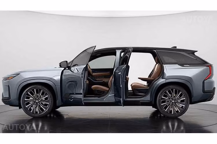 Dựa trên các hình ảnh rò rỉ và bằng sáng chế, kênh AutoYa trên YouTube đã nhanh chóng dựng lên bản render thiết kế hoàn chỉnh của mẫu SUV điện mới này.