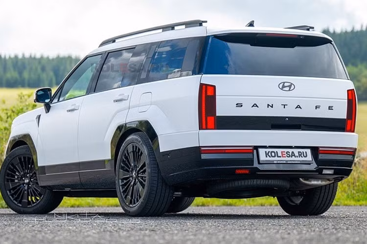 Khác biệt đáng chú ý nhất nằm ở phần đầu của mẫu xe D-SUv này. Cụ thể, cụm đèn định vị ban ngày hình chữ H – dấu ấn đặc trưng trên thế hệ hiện tại – đã được loại bỏ, thay thế bằng dải đèn nhỏ gọn và thanh mảnh hơn.