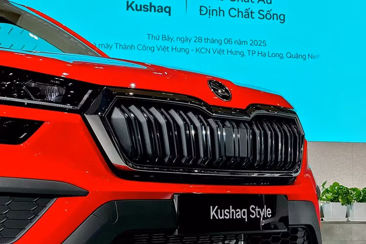 Mẫu xe đầu tiên xuất xưởng tại đây là Skoda Kushaq, mẫu SUV cỡ B được phát triển theo tiêu chuẩn toàn cầu, dành riêng cho thị trường châu Á. Kushaq cũng là mẫu xe đầu tiên trong phân khúc SUV-B chuẩn châu Âu tại Việt Nam có giá khởi điểm từ 599 triệu đồng.