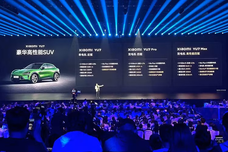 Tình hình trở nên phức tạp hơn khi Xiaomi YU7 đi vào sản xuất. Dù được phát triển dựa trên nền tảng Modena của Xiaomi giống đàn anh SU7 nhưng tân binh YU7 lại sở hữu khoảng 90% linh kiện hoàn toàn mới. Điều này đồng nghĩa với việc dây chuyền và quy trình sản xuất giữa hai mẫu xe rất khác biệt, có thể gây thêm thách thức trong việc đẩy mạnh sản lượng của YU7.