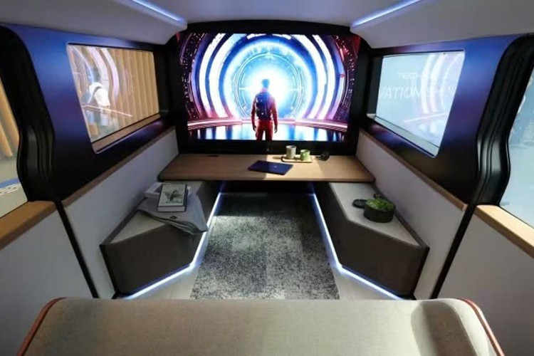 View - Sharp LDK+ - ôtô điện nội thất xịn như phòng khách di động | Báo Tri thức và Cuộc sống - TIN TỨC PHỔ BIẾN KIẾN THỨC 24H