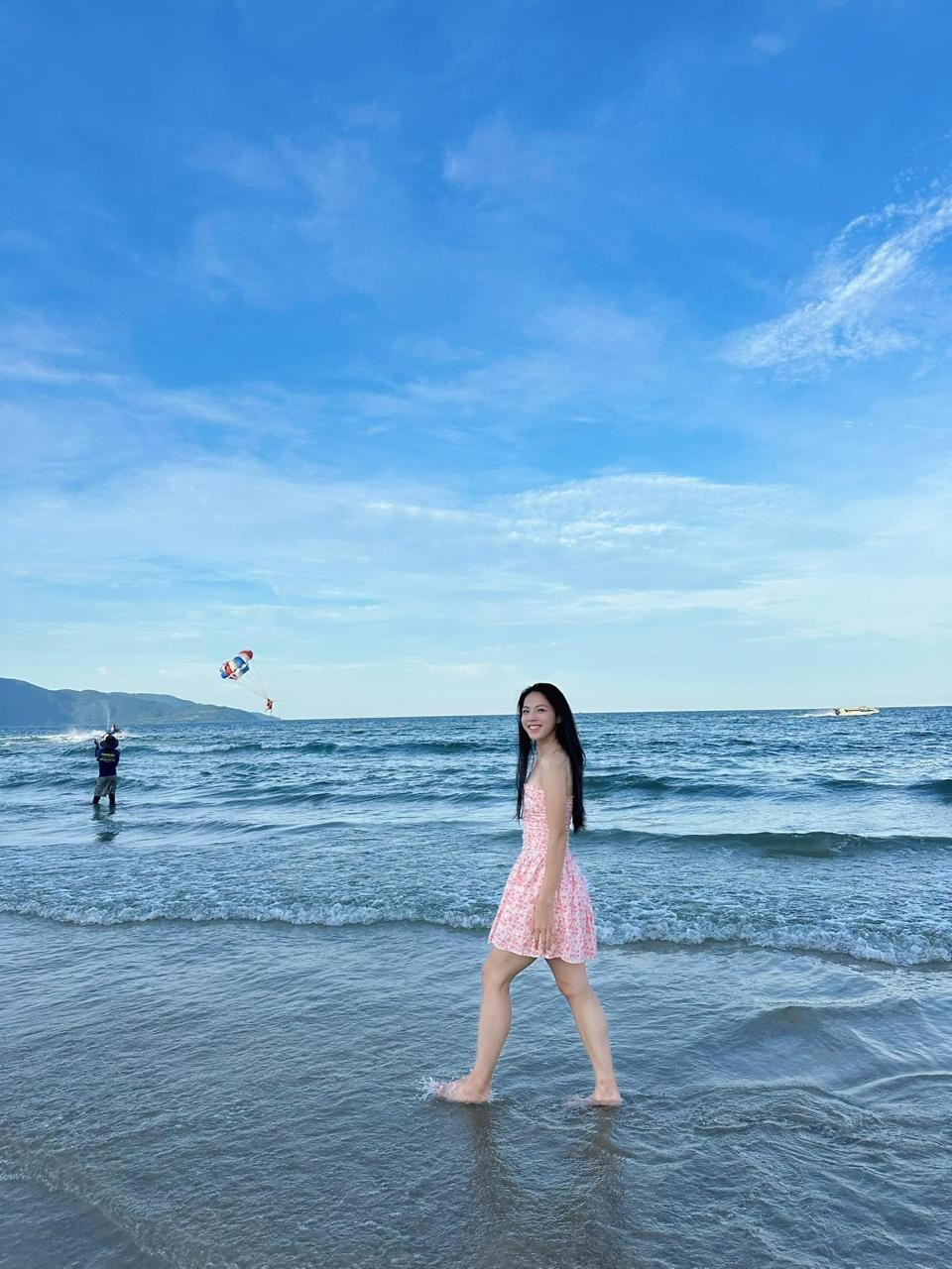 Mỗi bức ảnh của Kim Anh đều nhận được nhiều lời khen về ngoại hình từ bạn bè và người hâm mộ.