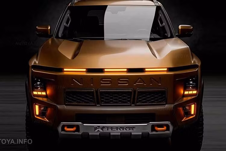 Một số chi tiết của Nissan Xterra 2028 cho thấy định hướng off-road rõ ràng, như góc tiếp cận tốt, trang bị phụ kiện trên nóc và khả năng xuất hiện lốp dự phòng gắn phía sau. Tuy nhiên, các thông tin này vẫn chưa được xác nhận chính thức.