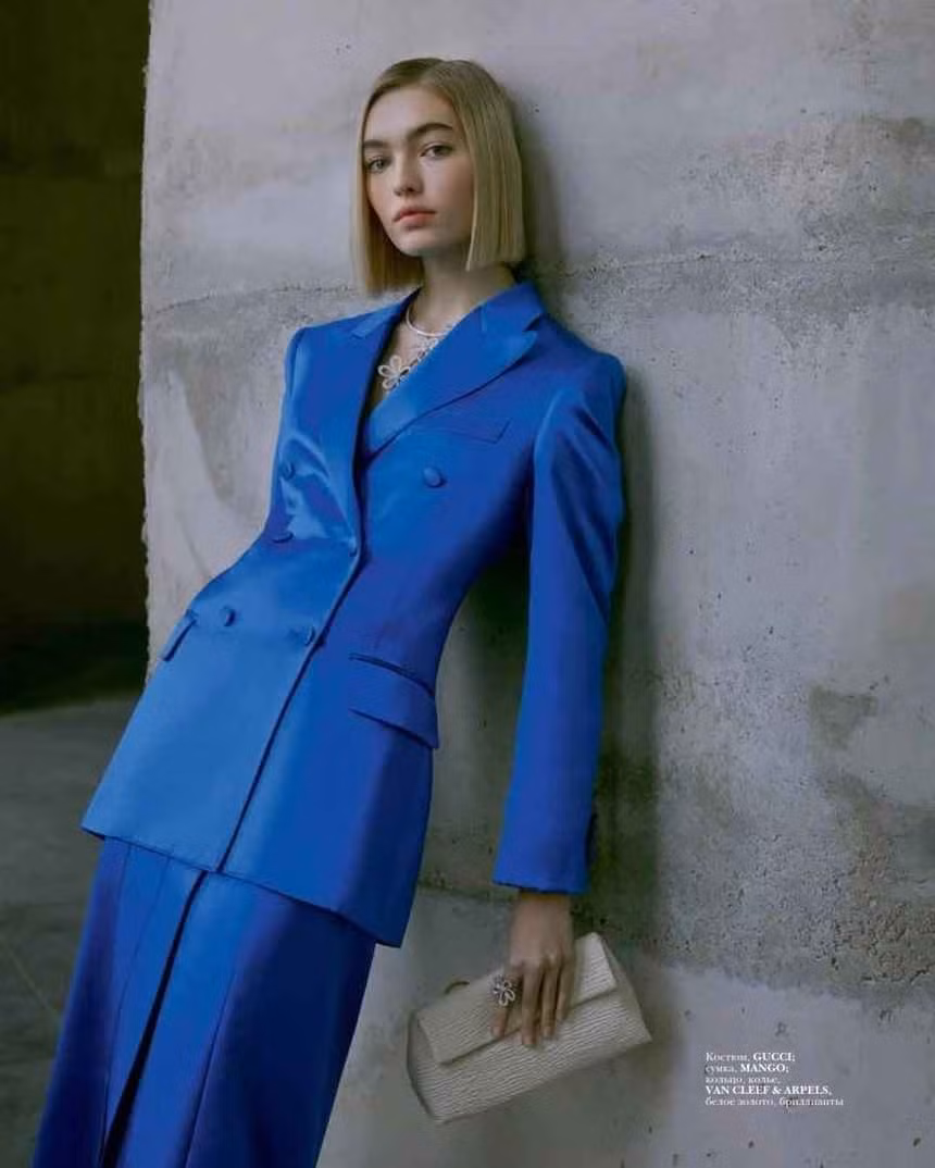 Bên cạnh sự nghiệp người mẫu, Anastasia từng nhiều lần thử sức với phim ảnh.