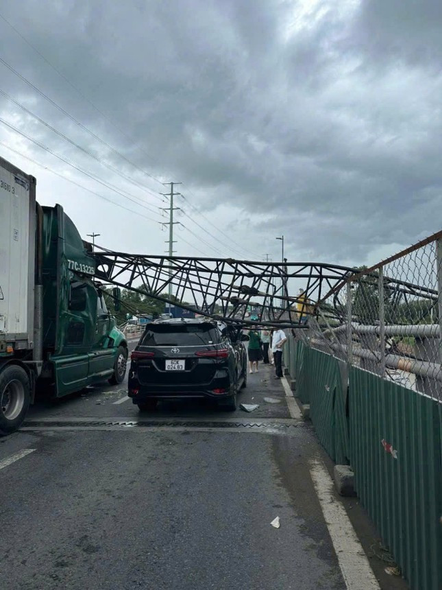 Hiện trường vụ việc. (Ảnh do người dân chia sẻ)