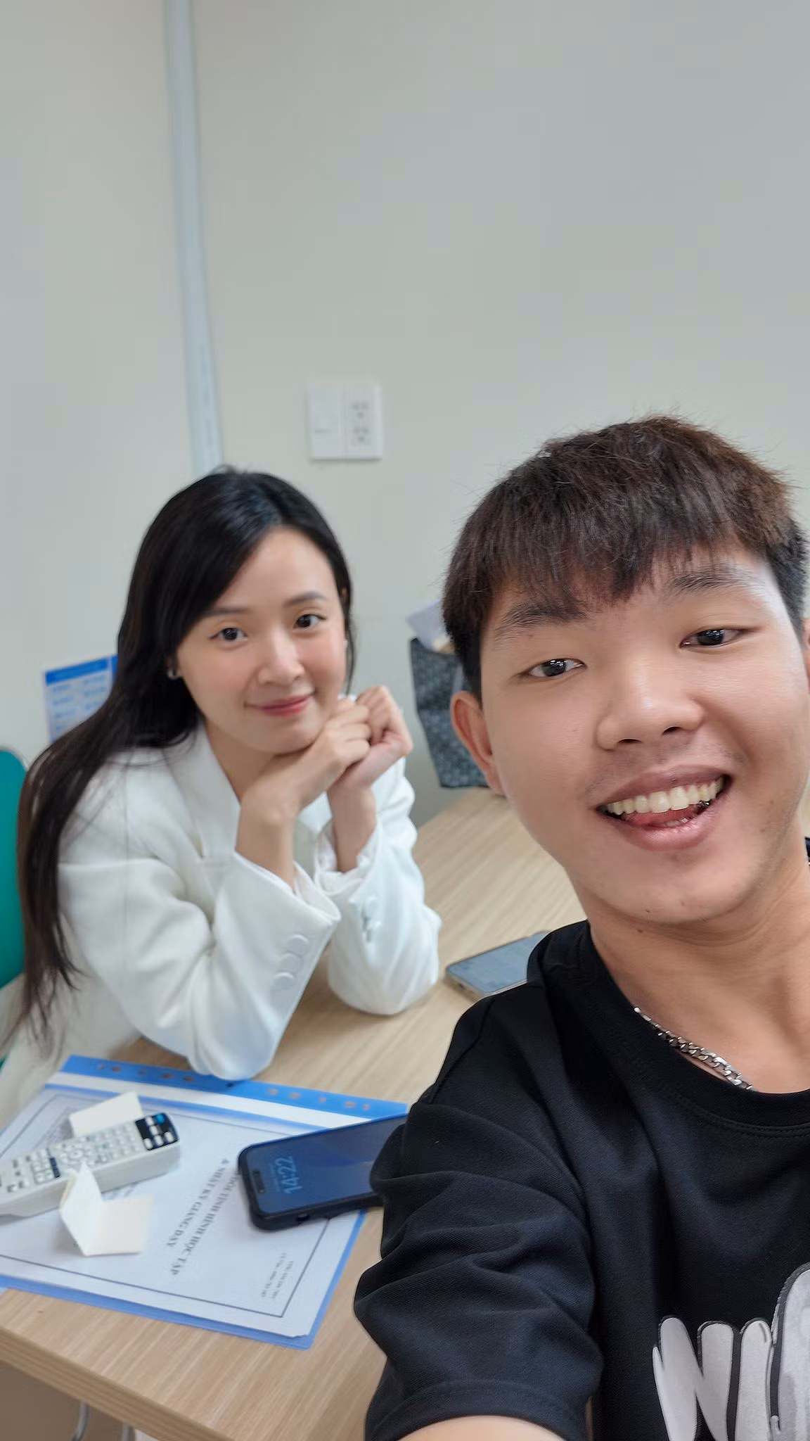 Những hình ảnh trên bục giảng của Midu luôn nhận được sự yêu thích lớn từ công chúng.