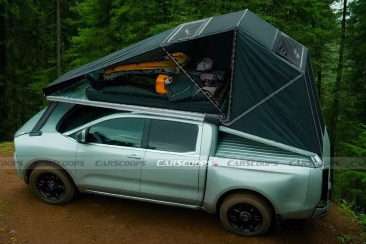 Ford khẳng định pin xe đủ lớn để vận hành toàn bộ “ngôi nhà di động” trong vài ngày mà không ảnh hưởng nhiều đến quãng đường di chuyển.