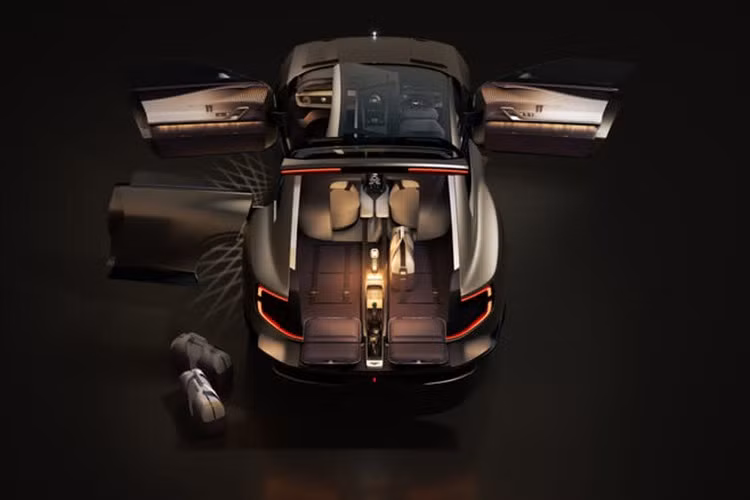 EXP 15 gây ấn tượng ngay từ cái nhìn đầu tiên với cấu hình hiếm thấy: ba chỗ ngồi, ba cửa, gồm một cửa bên ghế lái và hai cửa mở kiểu coach door phía còn lại. Cách bố trí này không chỉ lạ mắt mà còn cho thấy nỗ lực của Bentley trong việc tối ưu hóa sự riêng tư và trải nghiệm bên trong cabin.