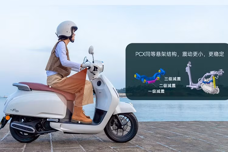 Liên doanh Wuyang Honda sẽ bán NW F125 với tận 3 cấu hình khác nhau là CBS, ABS và Pro, mỗi cấu hình lại có 2 phiên bản là có thùng sau hoặc không thùng. Ngay cả phần thùng sau cũng được tích hợp với smartkey và có lớp lót chần chỉ sang trọng ở phía trong.