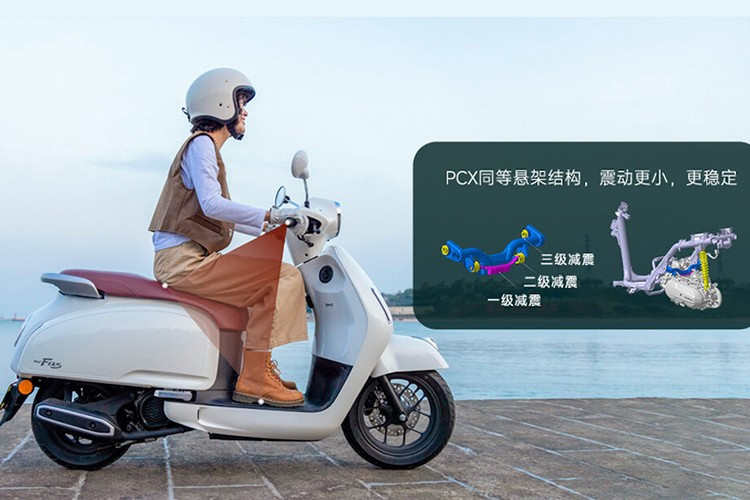 Liên doanh Wuyang Honda sẽ bán NW F125 với tận 3 cấu hình khác nhau là CBS, ABS và Pro, mỗi cấu hình lại có 2 phiên bản là có thùng sau hoặc không thùng. Ngay cả phần thùng sau cũng được tích hợp với smartkey và có lớp lót chần chỉ sang trọng ở phía trong.