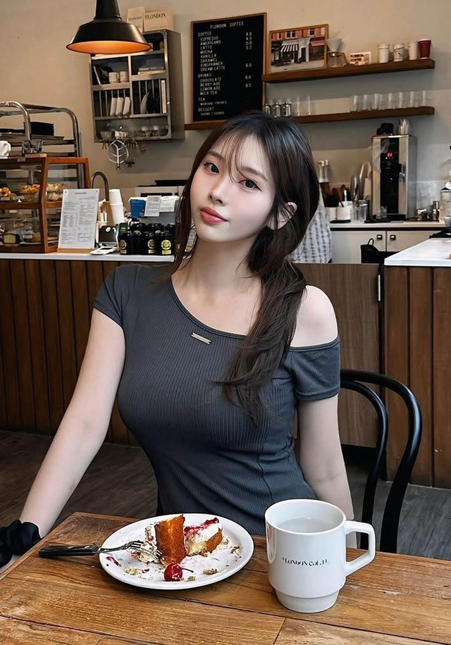 Gu thời trang của Lee Jung-kong là bài học chuẩn chỉnh cho những ai muốn theo đuổi phong cách quyến rũ tinh tế. Cô là "tín đồ" trung thành của những thiết kế off-shoulder (trễ vai) và áo hai dây mảnh.