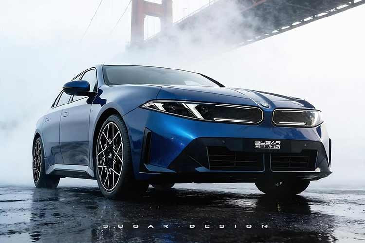 Ngoại thất của mẫu xe sedan BMW i3 2027 cũng áp dụng nhựa tái chế, điển hình là chi tiết ốp cản trước với khoảng 30% thành phần từ nhựa tái chế. Thiết kế của bộ phận này cũng được tối ưu nhằm giảm số lượng vật liệu sử dụng, qua đó giúp quá trình tái chế dễ dàng hơn khi xe kết thúc vòng đời.