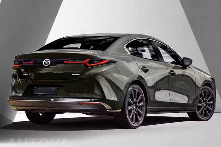 Thiết kế của Mazda3e nhiều khả năng vẫn giữ ngôn ngữ Kodo đặc trưng, nhưng phần khung kính và thân xe được chia sẻ từ mẫu Deepal L06. Xe có thể sở hữu đèn pha hai tầng, lưới tản nhiệt chủ động, tay nắm cửa ẩn, mui vuốt coupe và cụm đèn hậu LED kéo dài toàn chiều rộng. Cảm biến LiDAR sẽ được bố trí ngay phía trên kính chắn gió để phục vụ các tính năng an toàn nâng cao.