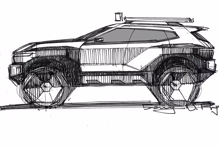 CRATER Concept được phát triển tại Trung tâm Kỹ thuật Hyundai Bắc Mỹ (HATCI) đặt tại Irvine, California. Nhóm thiết kế lấy cảm hứng từ những vùng địa hình khắc nghiệt trên thế giới để tạo nên một mẫu xe không chỉ đẹp về hình thức mà còn mang tính thực dụng cao.