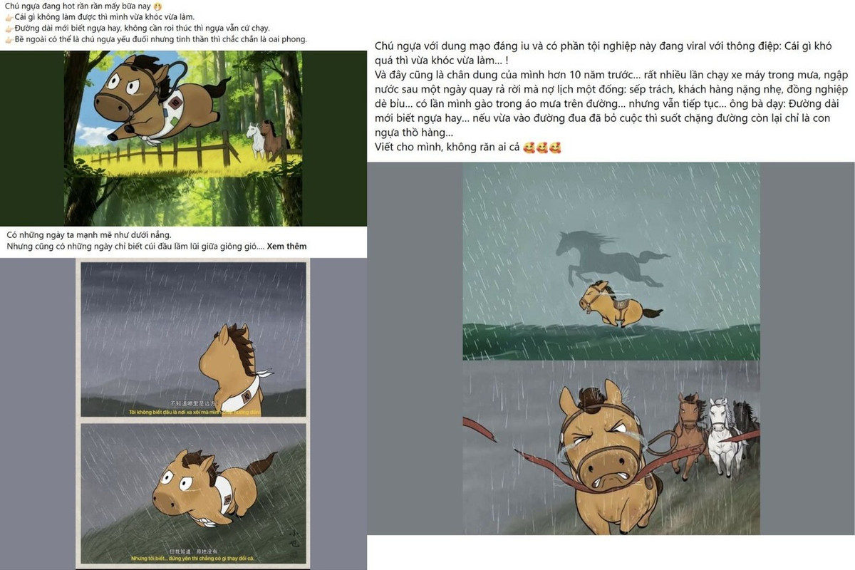 Hình ảnh Mã Tiểu Dã đang viral trên mạng xã hội những ngày qua.