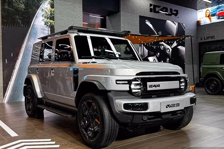 iCaur V23 2025 mới được xem là quân bài chiến lược thứ hai của hãng xe Trung Quốc trong nỗ lực chinh phục khách hàng Đông Nam Á, sau màn chào sân ấn tượng của người anh em iCaur 03 vào quý III vừa qua.