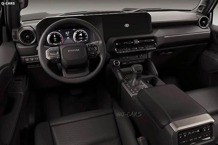 Bên trong nội thất, Fortuner 2026 mới dự kiến sẽ được nâng cấp về công nghệ và tiện nghi. Theo tạp chí CarsGuide (Australia), mẫu xe có thể chuyển sang sử dụng cụm đồng hồ kỹ thuật số.