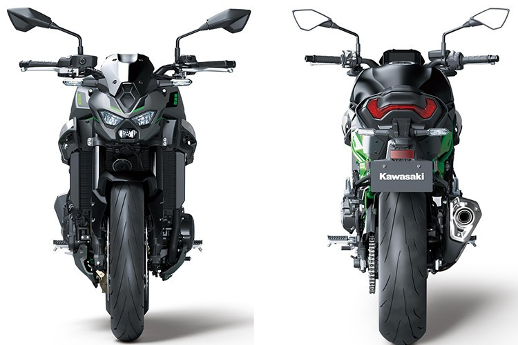 Điểm mới đáng chú ý khác trên mẫu naked-bike Z900 phiên bản 2025 là bộ sang số nhanh hai chiều, giúp nâng cao trải nghiệm lái mượt mà và thú vị hơn.