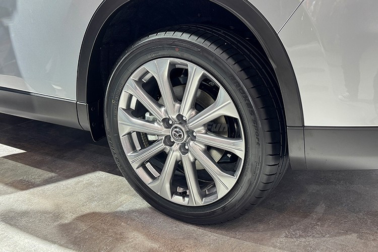 Ngoài ra, xe còn có tính năng chống chói tự động và nhớ vị trí của gương chiếu hậu ngoại thất, hay điểm nhấn mạ crôm sáng bóng ở nhiều vị trí đã bị lược đi. Xe vẫn có các trang bị như: đèn full-LED, gạt mưa tự động, cửa sổ trời toàn cảnh và cốp điện có tính năng đá cốp.