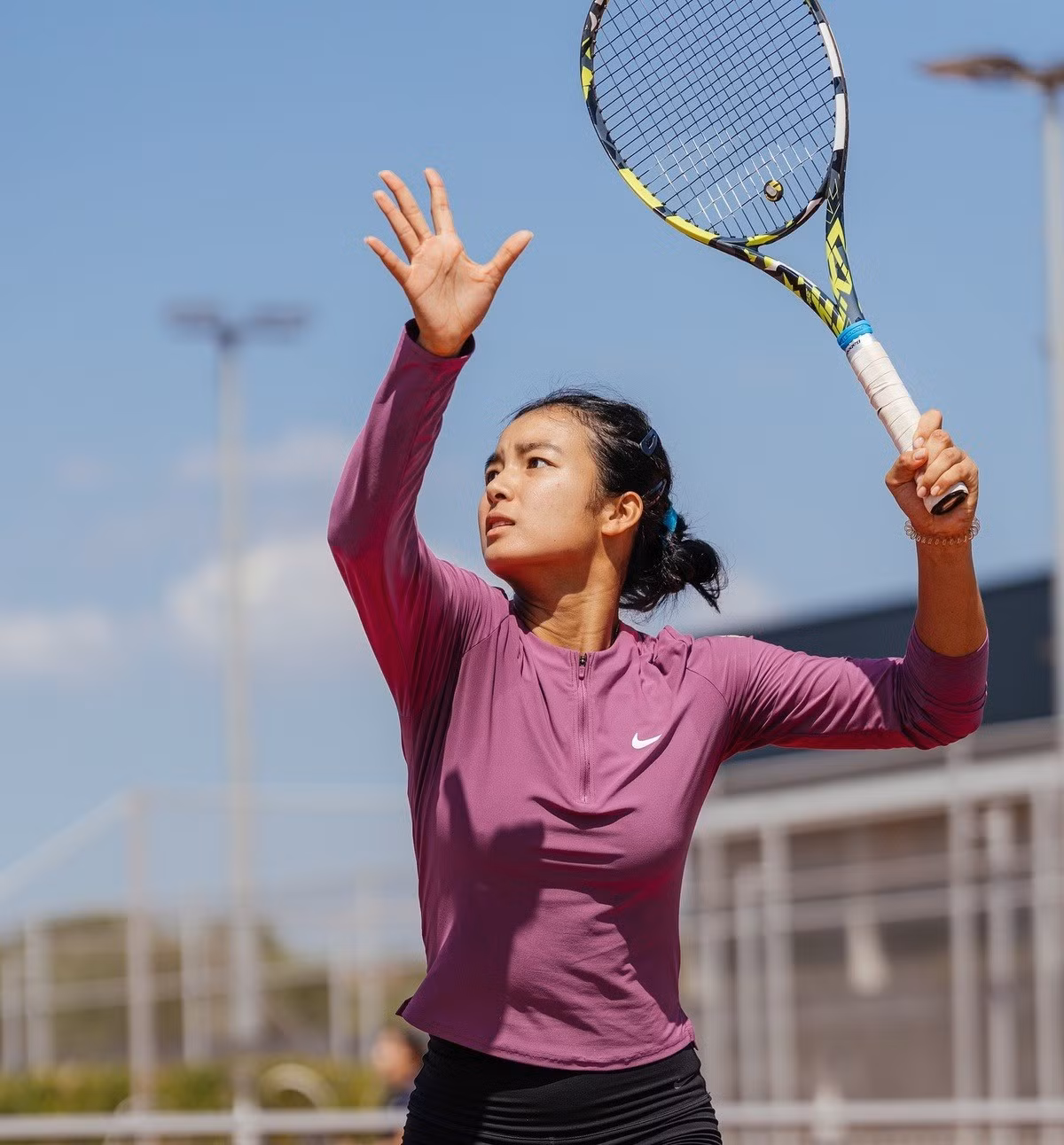 Sinh ra tại Quezon City (Philippines), Eala đến với tennis nhờ sự định hướng nghiêm khắc của ông ngoại, người mong cô có thể giành học bổng thể thao để theo đuổi con đường chuyên nghiệp. Ngày này qua ngày khác, ông đưa hai anh em Eala đến sân cứng duy nhất của câu lạc bộ Valle Verde để tập luyện.