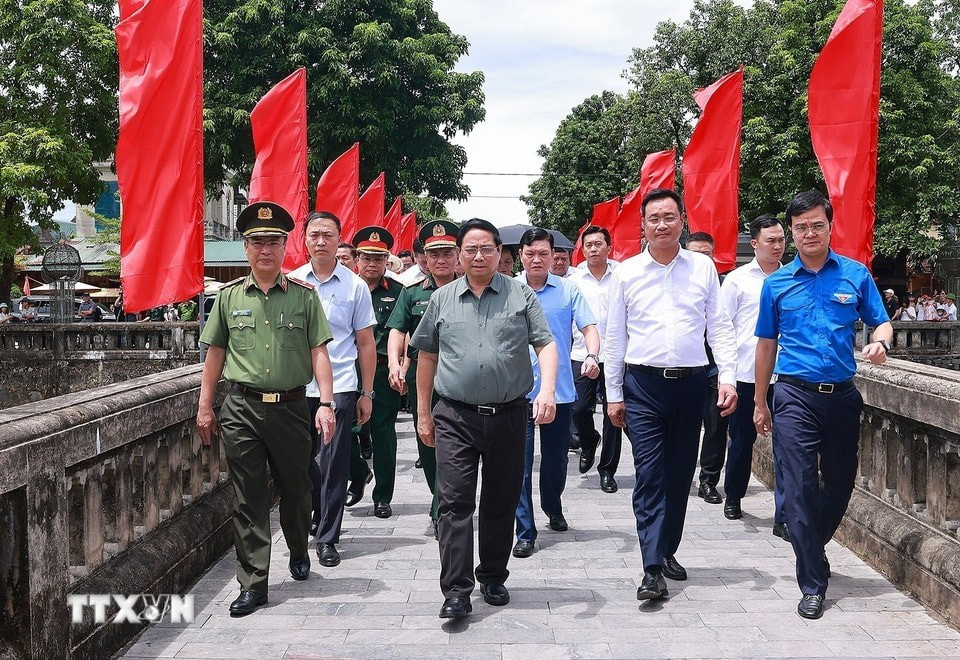 Nghĩa trang liệt sỹ Quốc gia Đường 9. (Ảnh: Dương Giang/TTXVN)