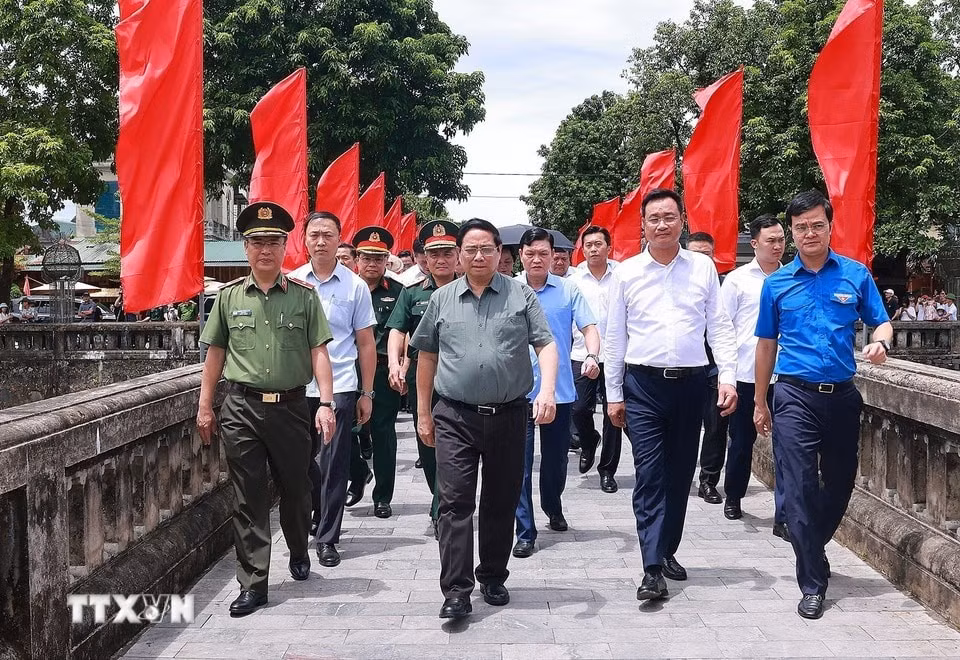 Nghĩa trang liệt sỹ Quốc gia Đường 9. (Ảnh: Dương Giang/TTXVN)