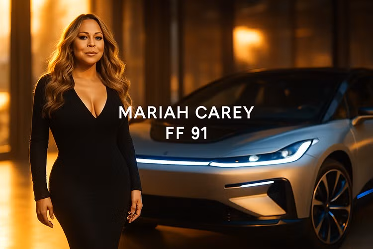 Thông tin Diva Mariah Carey tậu xe Faraday Future được công bố sau khi mẫu FF 91 2.0 và concept xe FFZERO1 xuất hiện nổi bật trong MV chính thức vừa ra mắt của Carey cho ca khúc “Type Dangerous.”