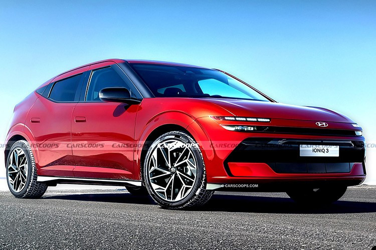 Dựa trên mẫu xe ý tưởng Concept Three, Hyundai Ioniq 3 2027 chạy điện hoàn toàn mới sở hữu thiết kế trung tính, dễ tiếp cận hơn so với phong cách táo bạo của các mẫu Ioniq 5 và Ioniq 6 đàn anh đang mở bán trên thị trường.