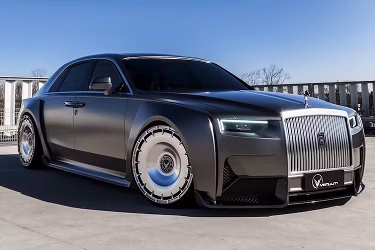 Rolls-Royce Ghost Vanta sẽ gia nhập dòng sản phẩm độc quyền được độ lại bởi Venuum Black, hãng đã chế tạo các mẫu Wraith Apollo, Cullinan Tyrannus, Spectre Shadow và Dawn Eros, mỗi chiếc đều sở hữu một cá tính riêng biệt.