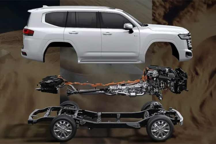 Ở một số thị trường, hệ truyền động hybrid này sản sinh công suất lên tới 457 mã lực và mô-men xoắn cực đại 790 Nm. So với bản máy dầu V6 3.3L tăng áp kép hiện tại (306 mã lực, 700 Nm), đây là một bước tiến đáng kể về mặt hiệu năng. Bộ pin trang bị trên xe có dung lượng 1,83 kWh – mức phổ biến trên các mẫu hybrid tự sạc.