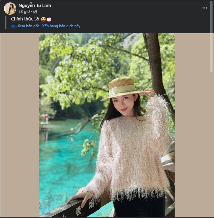 Những hình ảnh được chia sẻ gần đây cho thấy Tú Linh đón sinh nhật trong tâm thế nhẹ nhàng, hạnh phúc và rất đỗi bình yên, đúng với phong cách sống mà cô theo đuổi suốt nhiều năm qua.