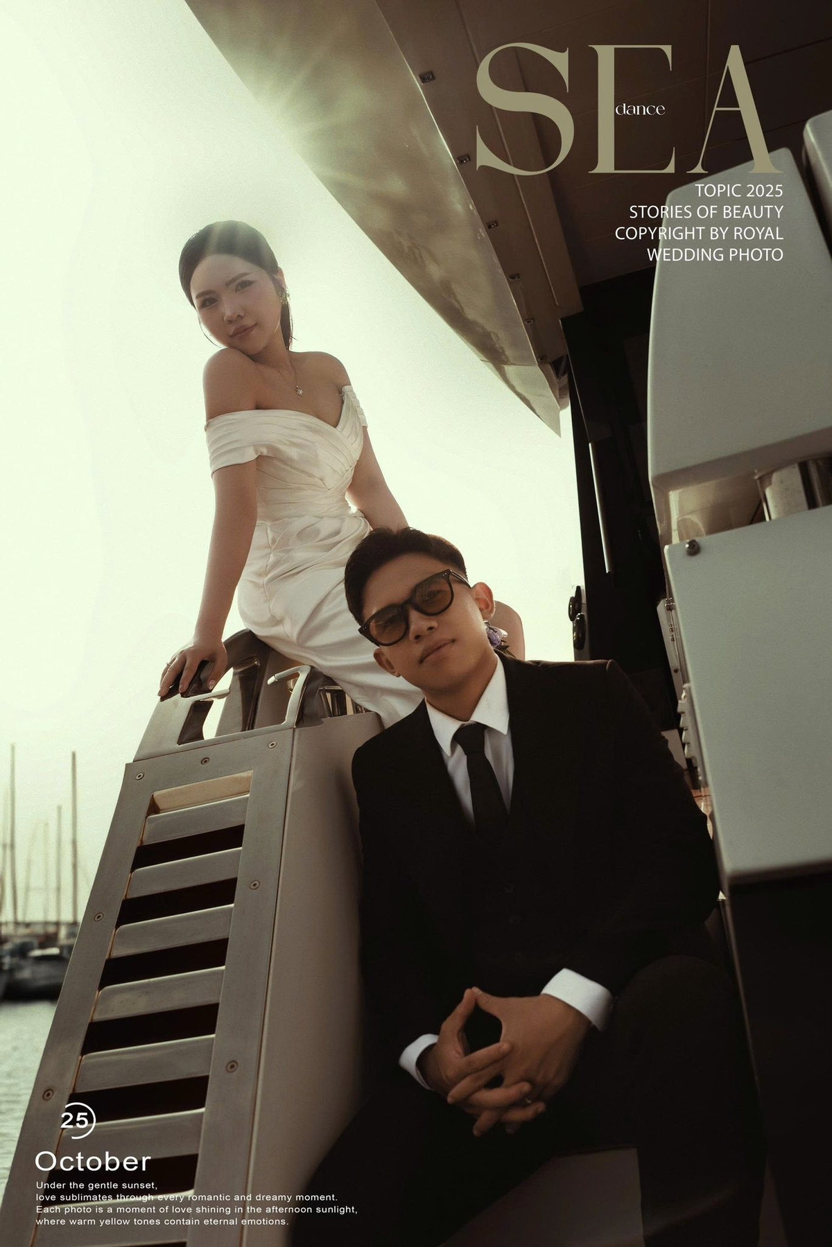 View - Tiền vệ tuyển Việt Nam và cô chủ tiệm vàng khoe ảnh cưới trên du thuyền | Báo Tri thức và Cuộc sống - TIN TỨC PHỔ BIẾN KIẾN THỨC 24H