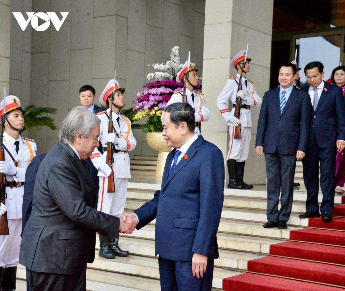 View - Chủ tịch Quốc hội Trần Thanh Mẫn hội kiến Tổng thư ký Liên Hợp Quốc | Báo Tri thức và Cuộc sống - TIN TỨC PHỔ BIẾN KIẾN THỨC 24H