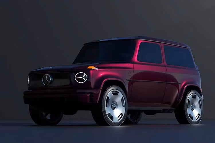 Dù chỉ là bản dựng kỹ thuật số (CGI), thiết kế mới của Rowan Tuttle vẫn giữ vững ADN đặc trưng của Mercedes-Benz G-Class trong khi mang đến diện mạo tương lai táo bạo, gợi liên tưởng đến các mẫu xe trong phim khoa học viễn tưởng.