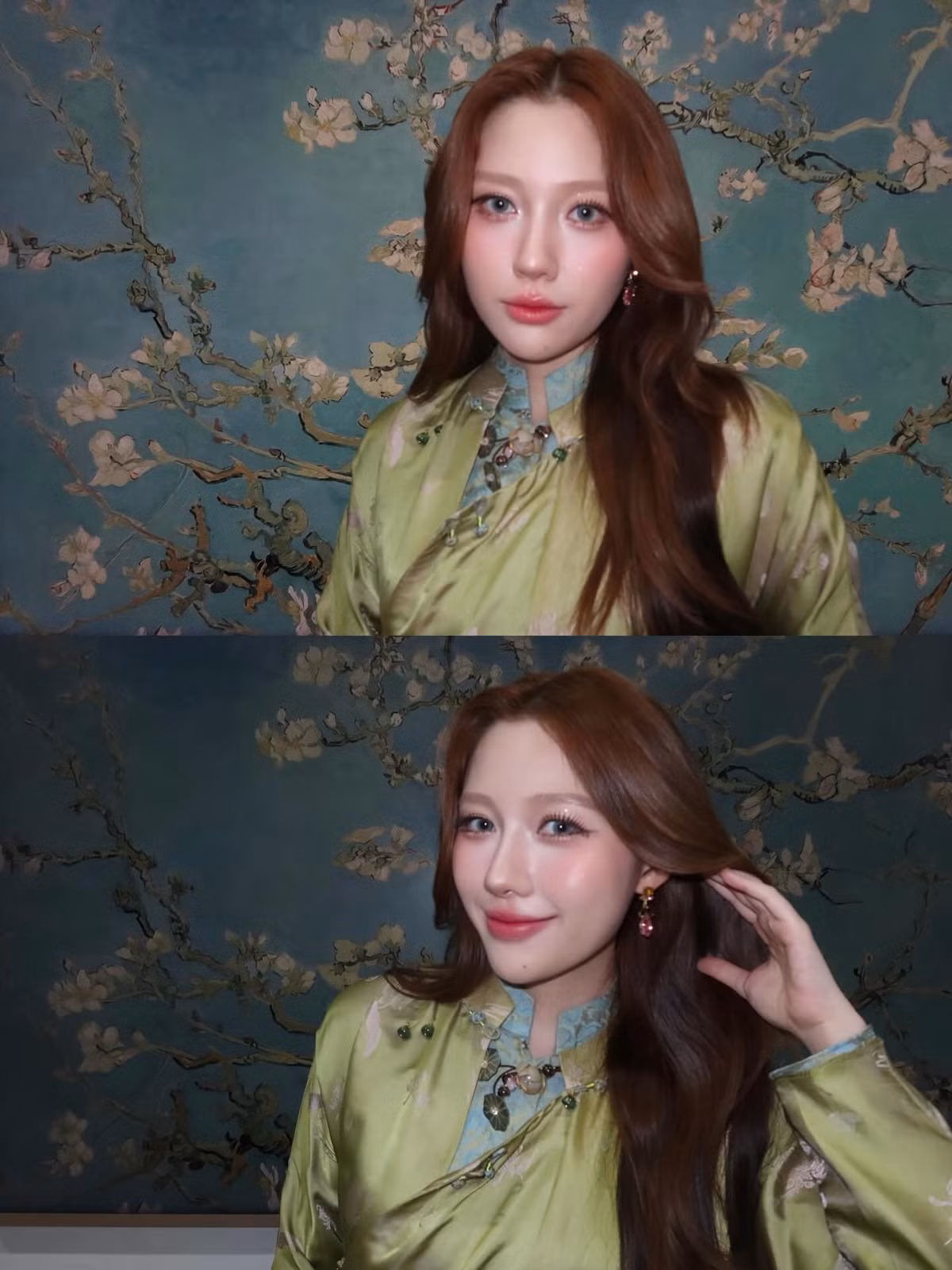 Trong loạt ảnh được chia sẻ, Huỳnh Uyển Ân gây ấn tượng mạnh với gương mặt nhỏ gọn, đường nét thanh thoát hơn hẳn trước đây.