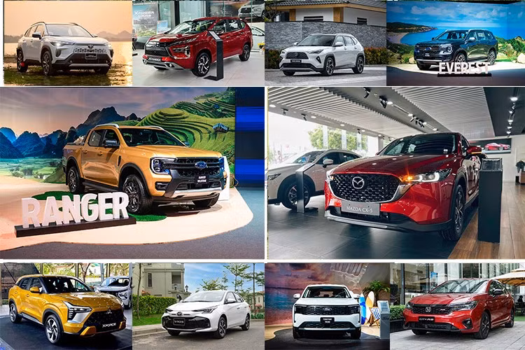 Tổng kết top 10 ôtô xăng dầu bán chạy tháng 7/2025, Ford và Toyota mỗi hãng góp 3 mẫu xe, Mitsubishi có 2, còn Mazda và Honda mỗi hãng chỉ có 1. Trong khi đó, hai thương hiệu Hàn Quốc Hyundai và KIA gây bất ngờ khi không còn mẫu nào góp mặt trong danh sách này.
