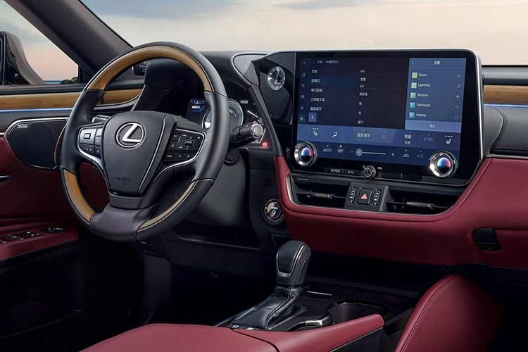 Lexus hiện chưa công bố hình ảnh khoang nội thất của ES 200 Moon Shadow. Tuy nhiên, sẽ không bất ngờ nếu xe vẫn duy trì các trang bị của Lexus ES 200 thông thường. Ở bản tiêu chuẩn này, xe sở hữu màn hình giải trí trung tâm 14 inch và bảng đồng hồ kỹ thuật số 7 inch. Những trang bị tiêu chuẩn khác gồm ghế trước có sưởi/làm mát/chỉnh điện 8 hướng kèm hỗ trợ thắt lưng, hệ thống đèn viền nội thất, dàn âm thanh 10 loa và camera 360 độ.