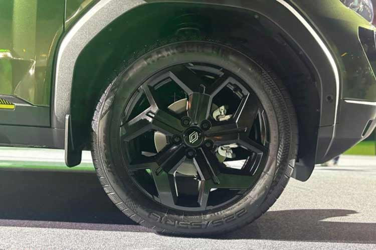 Độ cứng khung gầm được gia cố và khả năng bảo vệ động cơ làm nổi bật khả năng vượt mọi địa hình của Duster. Khách hàng có thể đặt mua mẫu xe này với một trong sáu màu sắc hiện có, trong đó màu Xanh Ngọc Sơn (Jade Mountain Green) là màu mới trong dòng sản phẩm. Phiên bản hai tông màu với mái và cánh gió sau màu đen cũng sẽ được cung cấp tại Ấn Độ.