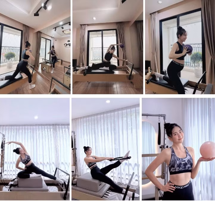 Một trong những "vũ khí bí mật" của Mai Ngọc là... nhảy dây! Mỗi buổi tập, người đẹp có thể nhảy tới 1.000 cái trong vòng 15 phút.