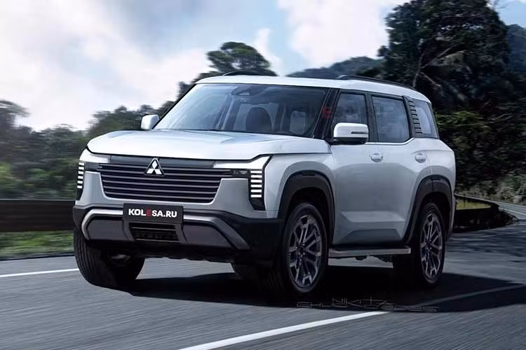 Khác với Pajero thế hệ cũ sử dụng khung gầm liền khối, mẫu xe SUV Mitsubishi Pajero 2027 được cho là sẽ chuyển sang cấu trúc khung gầm rời – tương tự Triton – và đóng vai trò là mẫu SUV kế nhiệm Pajero Sport.