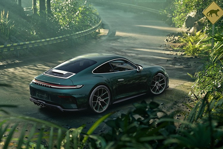 Để đảm bảo mọi người đều hiểu được vị trí của Ocelot trong bộ sưu tập này, Porsche đã gắn logo Porsche Latin America lên cột B của xe với dòng chữ đặc biệt "Iconos de Latinoamérica". Ngoài ra, khi mở cửa bên phía người lái, thanh chắn bậc cửa phát sáng sẽ hiển thị logo GT3 kèm theo dòng chữ "30 Años de Autoelite" (ám chỉ năm thứ 30 Porsche nhập khẩu chính thức tại Colombia).