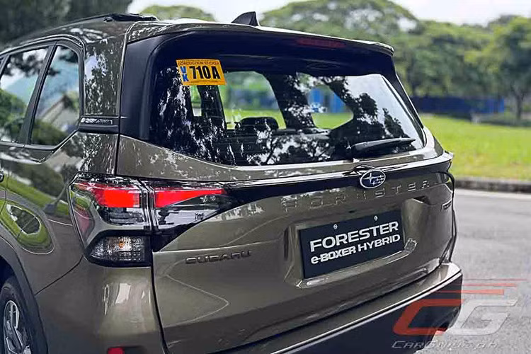 Các chi tiết nổi bật khác ở ngoại thất như như nắp móc kéo, cánh gió duôi phía sau, tấm bảo vệ gầm và giá nóc tiêu chuẩn chịu tải trọng tĩnh lên đến 362 kg.