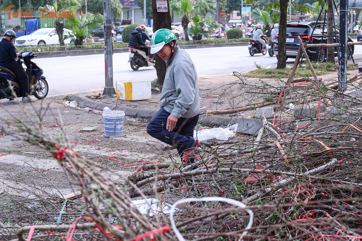 Chứng kiến cảnh tượng này, không ít người dân bày tỏ sự xót xa. “Nhìn cảnh này thấy xót xa quá. Giá như có cách nào hỗ trợ tiêu thụ sớm hơn thì đỡ lãng phí”, ông T., một người dân sống gần khu vực buôn bán đào chia sẻ.