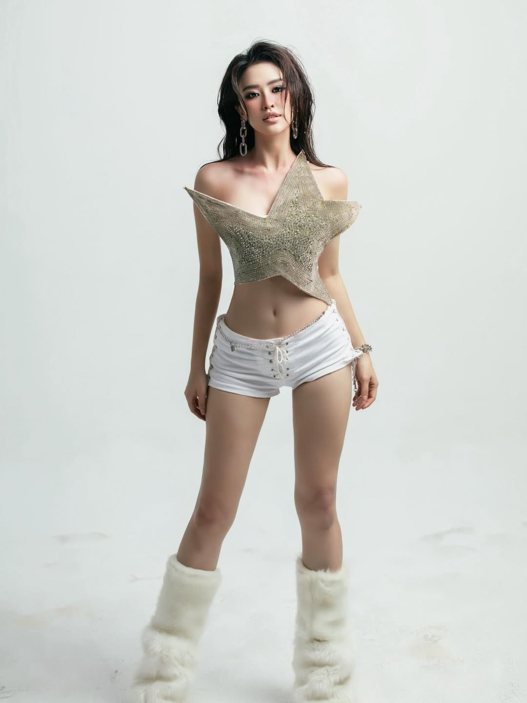 Nguyễn Lê Diệp Quyên – hay còn được cộng đồng mạng biết đến với cái tên Quyên Qui – mới đây gây “bão” mạng xã hội khi tung ra bộ ảnh lookbook đầy ấn tượng.