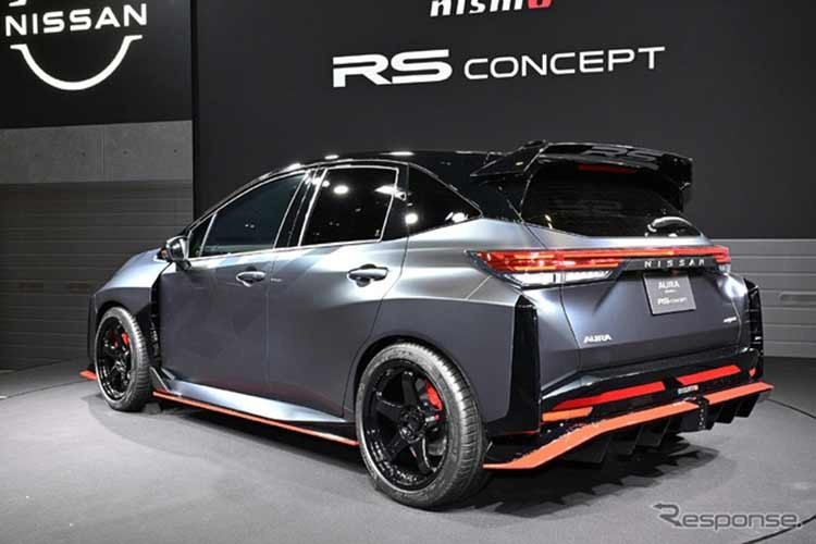 Chiếc xe này được Nissan phát triển với sự hỗ trợ từ bộ phận Motorsports &amp; Customizing của hãng, nhằm mục đích nâng tầm hiệu năng của Aura Nismo lên một đẳng cấp cao hơn nữa. Hiện tại, chỉ mới ở dạng nguyên mẫu, nhưng có lẽ không lâu nữa sẽ có phiên bản dành cho đường đua.