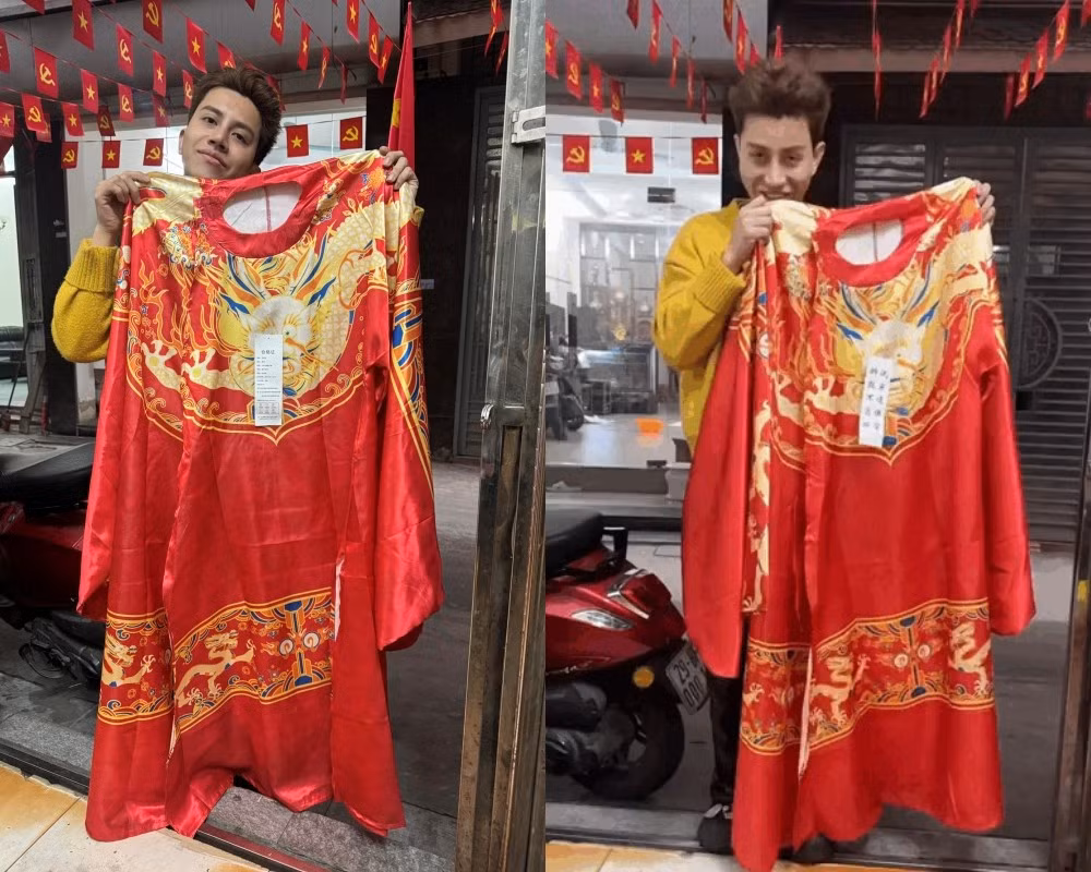 Chỉ sau vài giờ đăng tải, bài chia sẻ của nam thanh niên về chiếc áo dài Tết đã nhanh chóng nhận được đông đảo sự quan tâm của cư dân mạng.